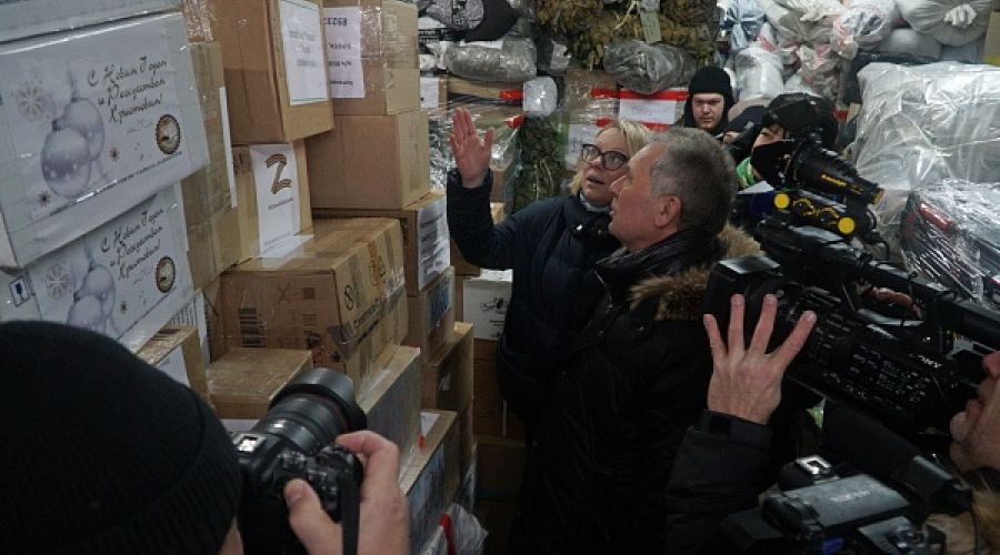 Из Алтайского края отправили новую партию гуманитарной помощи для участников СВО