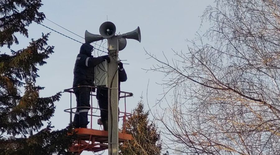 В Барнауле установили новые «говорящие» сирены