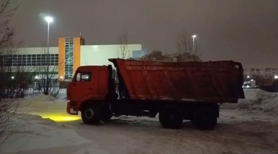 Жители снова бьют тревогу из-за вывоза снега на место будущего парка «300-летия Барнаула»