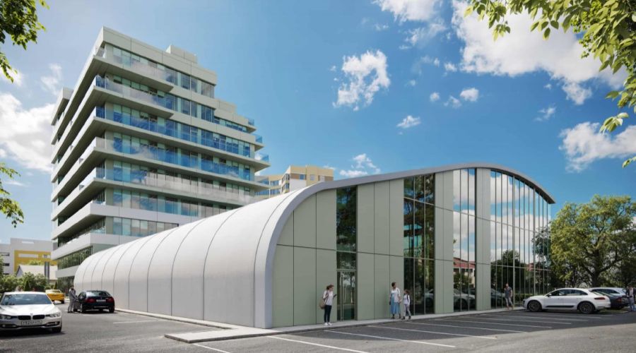 Градсовет Барнаула одобрил возведение бизнес-центра со спорткомплексом на Змеиногорском тракте