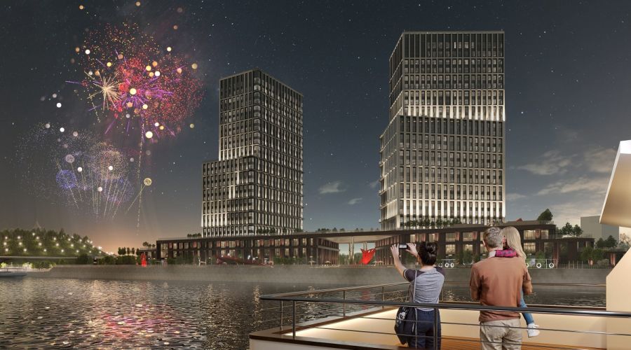 Арт-объекты и терраса над водой: застройщик раскрыл детали проекта новой набережной Барнаула