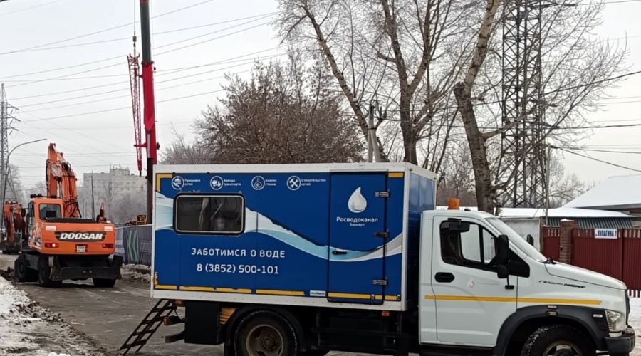 Около 60 зданий в одном из районов Барнаула останутся без холодной воды почти на сутки