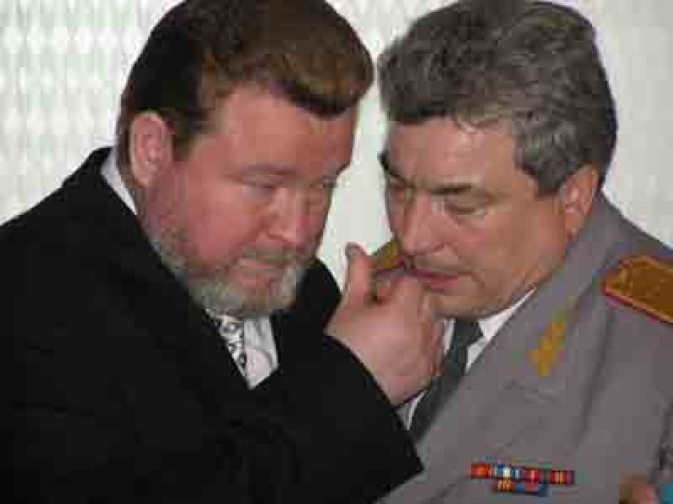 Инаугурация михаила евдокимова: танец с саблями на
"пиру победителей".