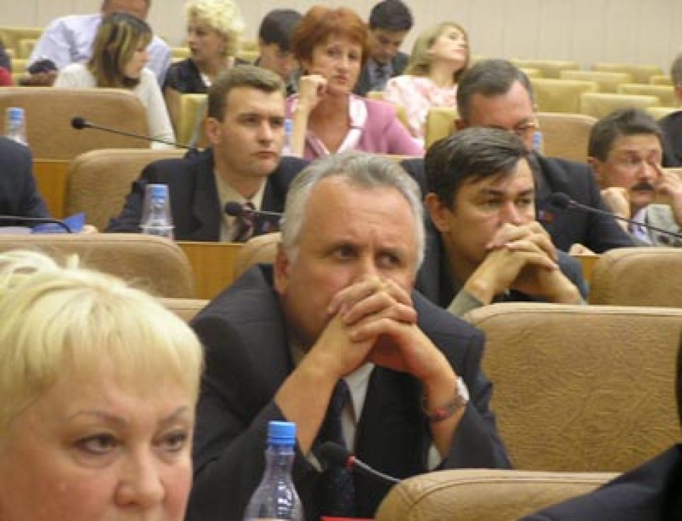Накануне принятия решения об одобрении Александра
Карлина в роли губернатора Ал