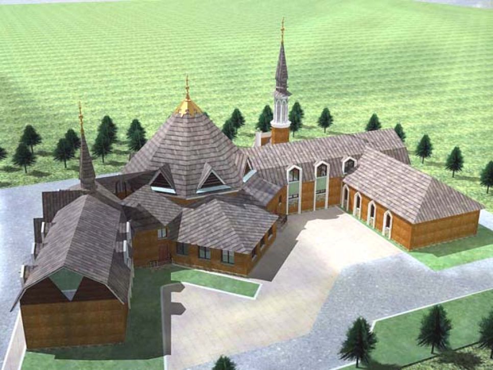 В столице Республики Алтай строят не
просто мечеть, а масштабный мусульманский религиозный комплекс,
включающий медресе.