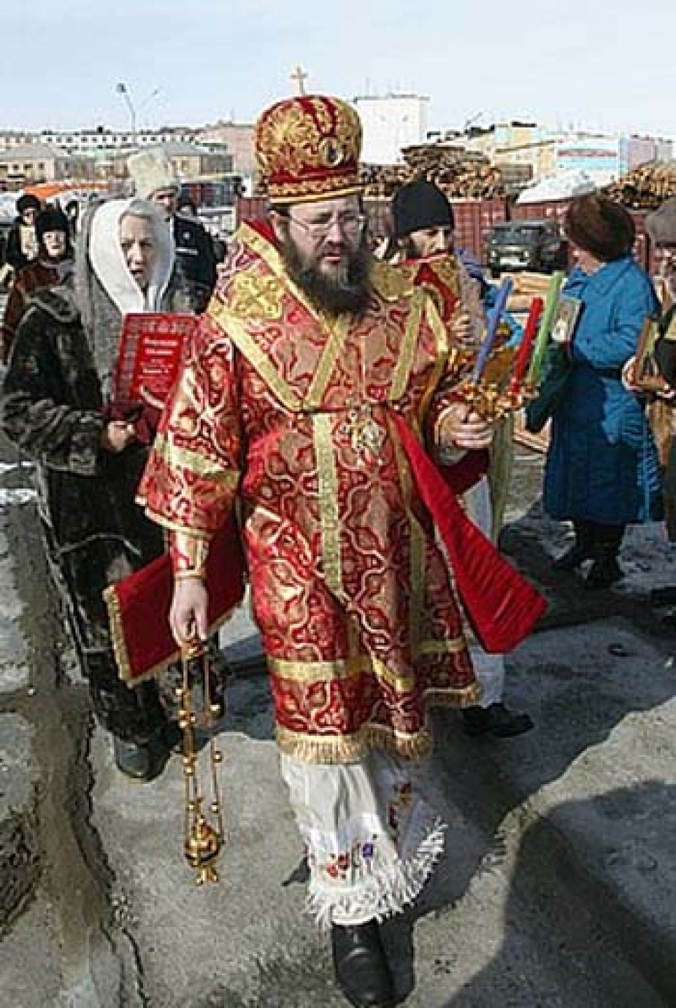 Обращение "епископа Динамита", обличающего альянс РПЦ с иноверными
и властями. Документальная публикация.