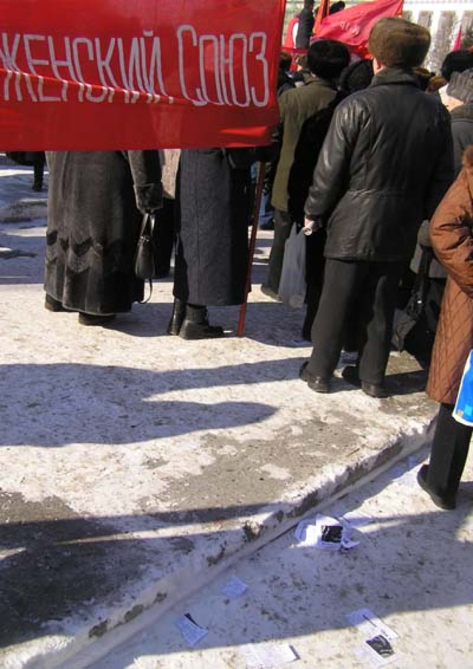 Листовка алтайских единороссов о митингах. Документальная
публикация.
