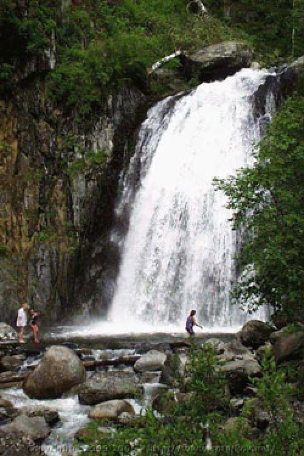 В Алтайском заповеднике проектируется эколого-просветительская
площадка "Водопад Корбу".