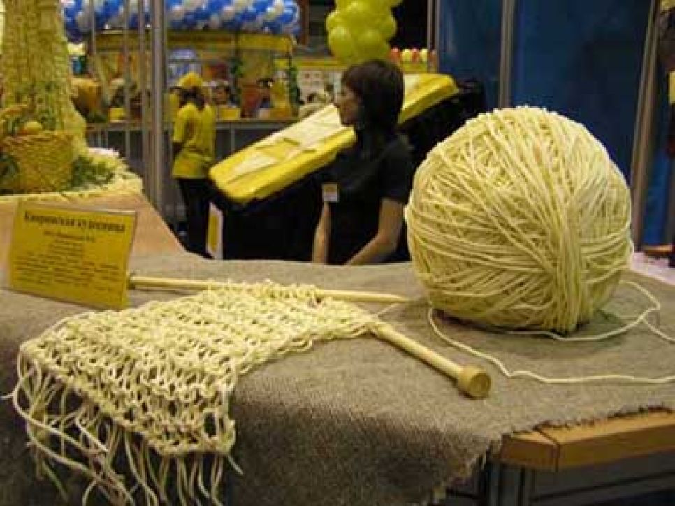 Попадут ли сыроделы Алтайского края в "Книгу рекордов
Гиннеса-2007", станет известно еще до думских выборов. (Фоторепортаж).