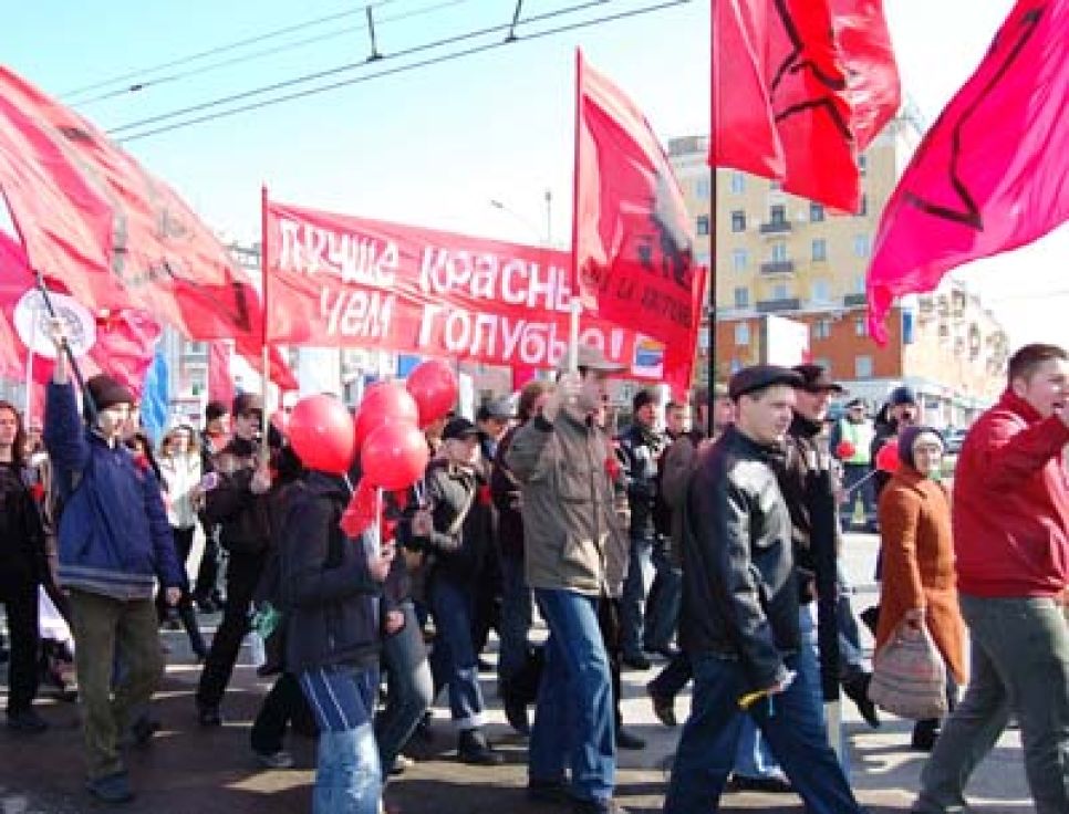 Праздничный первомайский митинг. Фоторепортаж.