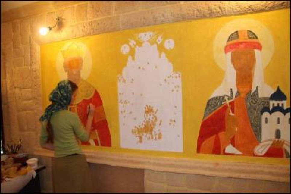 На Алтае возводится православный храм великомученицы Екатерины.