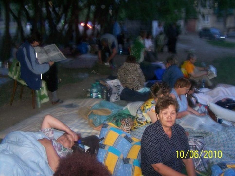 Вторая голодовка работников "Алттрака" в Рубцовске.
Фоторепортаж.