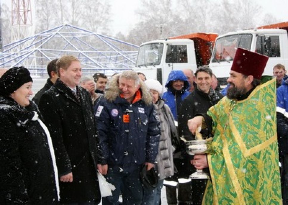 Иерей Георгий Балакин освятил 