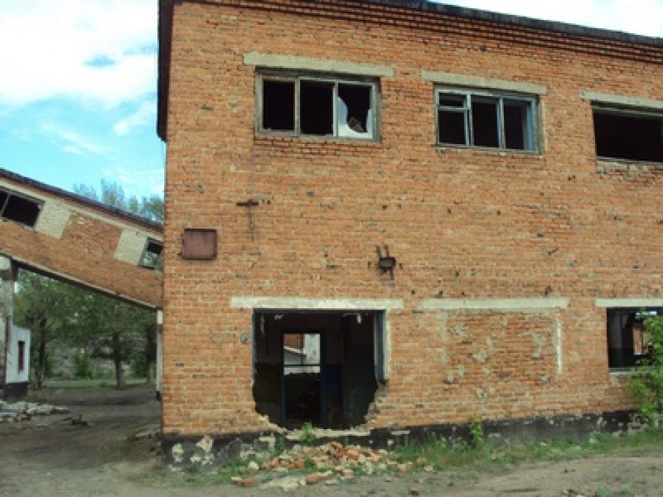 В военном городке Славгорода расхищается котельная. Фото.