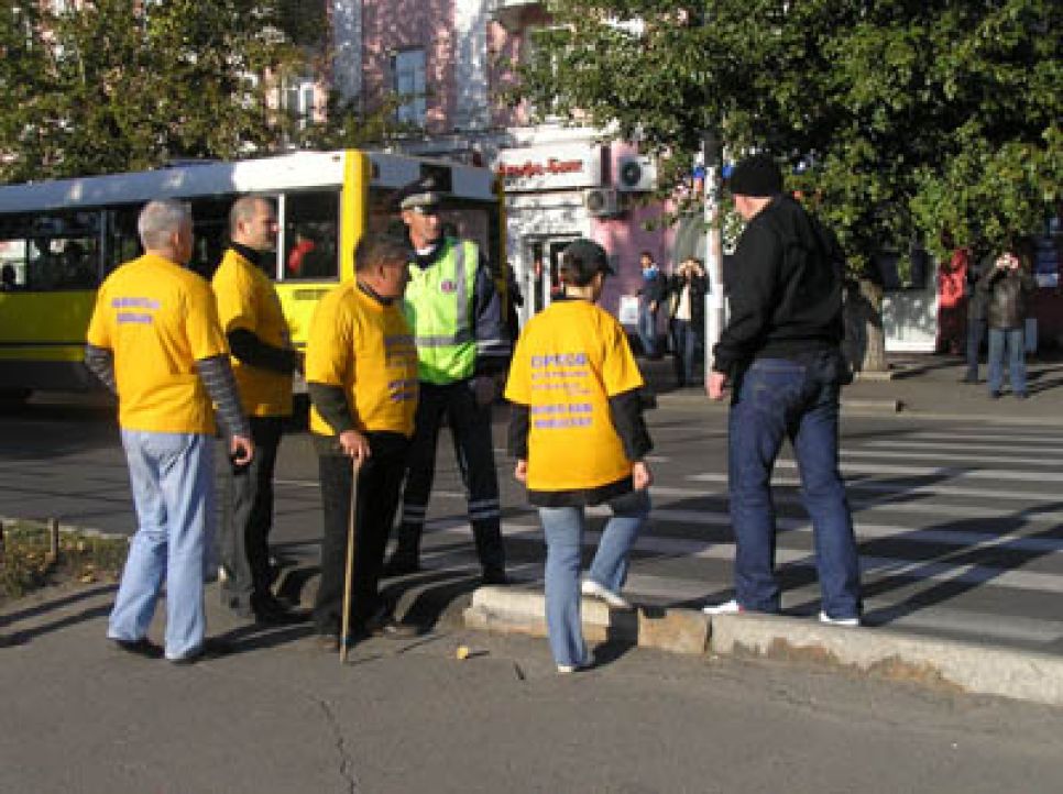 В Барнауле обманутые дольщики 