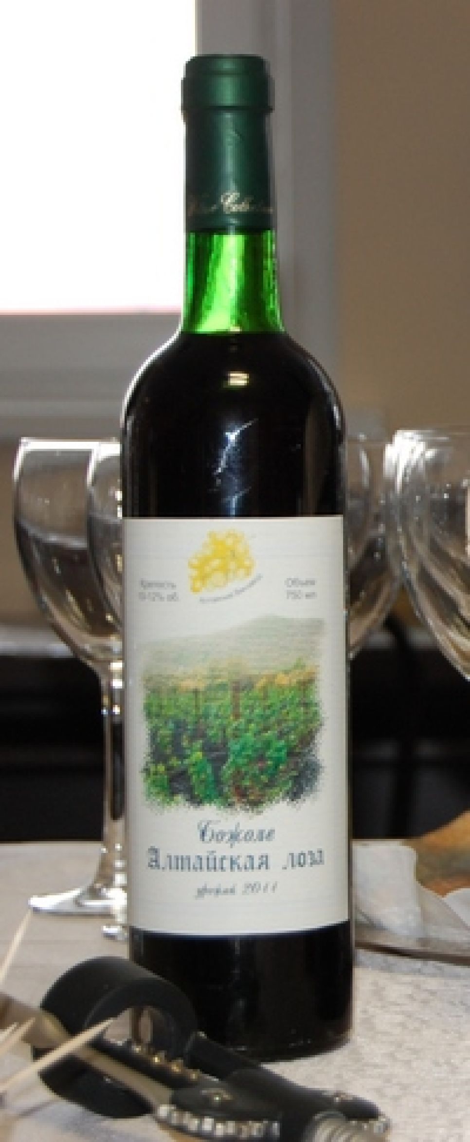 "Алтайспиртпром" произвел первую партию вина из посаженного вкрае французского винограда, и уже планирует "итальянское" вино.