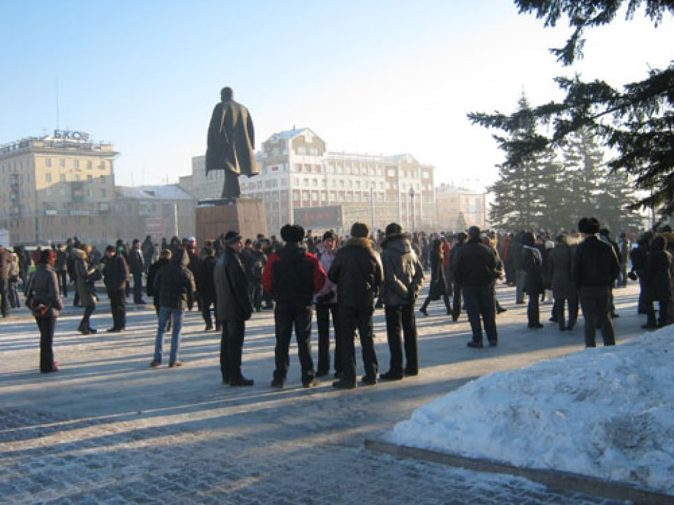 Протестные акции "За честные выборы" в Барнауле. Фоторепортаж.