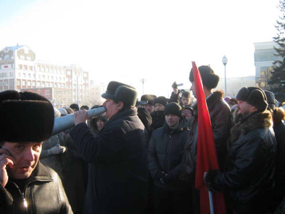 Протестные акции "За честные выборы" в Барнауле. Фоторепортаж.