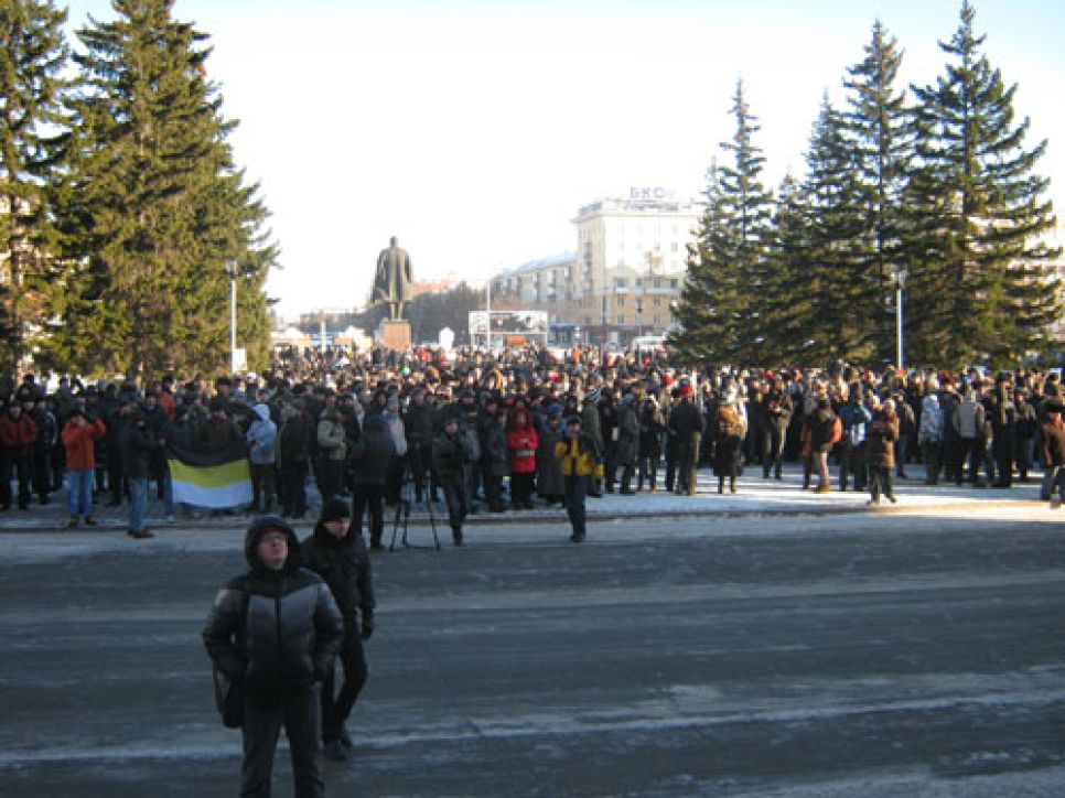 Протестные акции "За честные выборы" в Барнауле. Фоторепортаж.