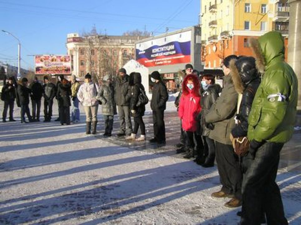 Протестные акции "За честные выборы" в Барнауле. Фоторепортаж.
