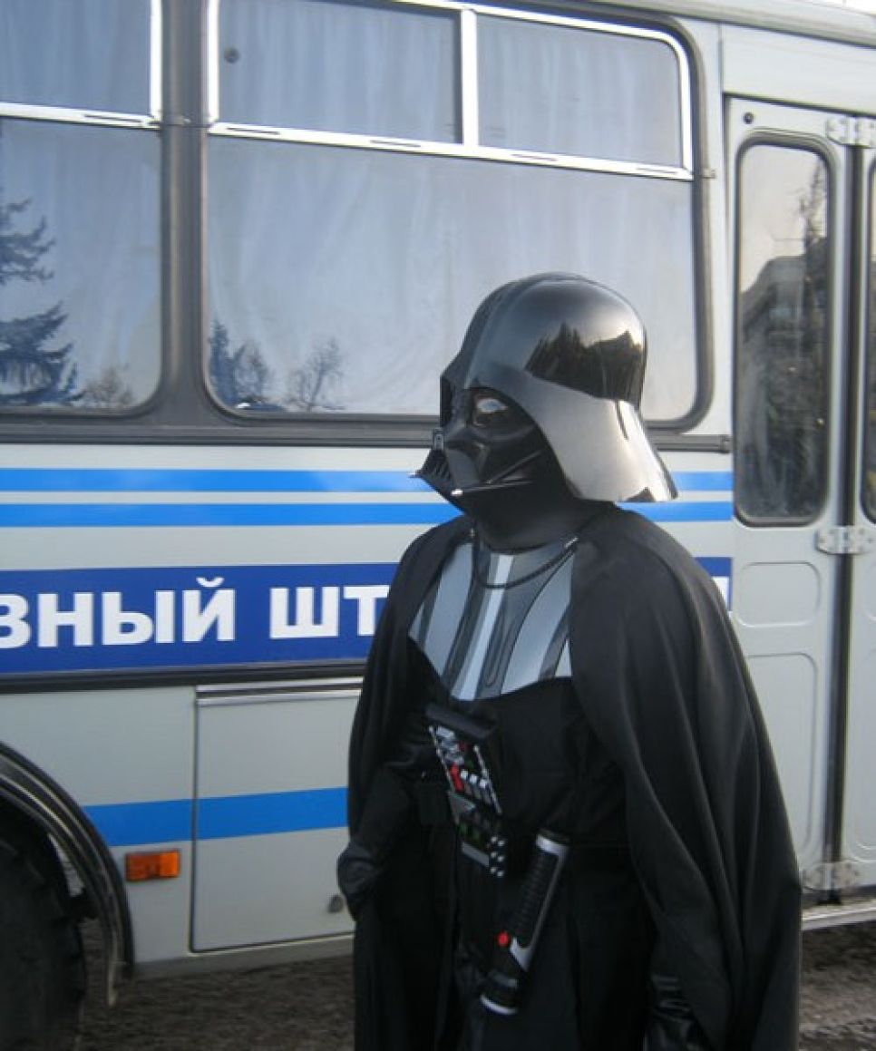 Митинг "за честные выборы" в Барнауле. Фоторепортаж.