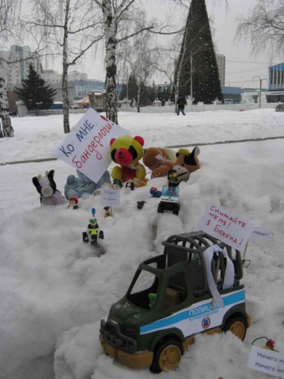 Гражданский активист Анна Кухарева о прошедшем в Барнауле
наномитинге 