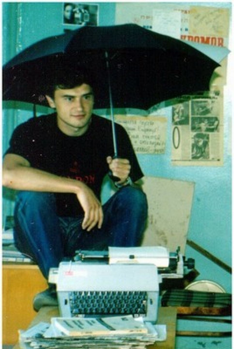 Молодые люди - об алтайских журналистах: очерк Артёма Гуднева
о Владимире Токмакове 