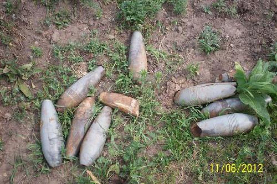Арсенал боеприпасов был обнаружен и взорван на военном полигоне в Бийском районе.