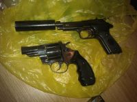 Пистолет «Байкал», револьвер и артиллерийские снаряды изъяли у казака в Барнауле