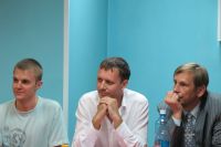 Трибунал (слева направо): Константин Шелихов, Тарас Хижняк, Николай Бойко