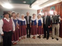 С ансамблем немецкой песни «Моргенрот» (с. Подсосново)