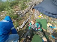 В Горном Алтае спасли туристку, разбившуюся при падении с лошади