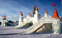 Власти Горно-Алтайска заказали снежный городок в 3D формате