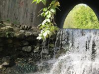 Водопад на Пивоварке после уборки