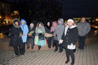 Голодовка на площади Ветеранов