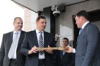 В Барнауле «дом Фемиды» торжественно открыли спустя несколько месяцев его работы