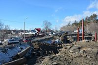 В Барнауле возобновили работы по строительству моста через Пивоварку