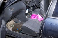 В Бийске во время праздничного салюта пиротехнический снаряд взорвался прямо в салоне автомобиля