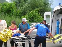 Новосибирская альпинистка сорвалась с девятиметровой высоты в Республике Алтай