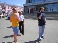 Визит сторонников «Партии прогресса» едва не перерос в стычку