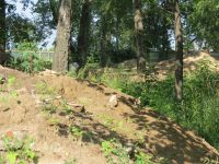 На территории бывшего кладбища в Нагорном парке Барнаула возобновили строительство православного храма