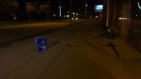 В центре Барнаула в ночном ДТП «встретились» две иномарки - из Казахстана и Москвы