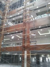 Отделка внутренних помещений идет полным ходом. Фото от 6 октября