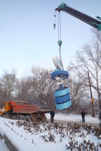 Барнаульские чиновники демонтировали стелу магазина «Грааль», признав ее незаконной