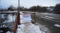 Аварийный мост через Барнаулку закрыли, но наполовину
