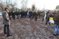 «Я хотел взять балалайку, но оставил ее дома»: барнаульские националисты провели тихий «Русский марш»