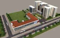 Проект будущей застройки рядом с ТРЦ Plaza