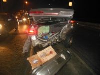 Лобовое столкновение двух легковых Toyota в Бийске обошлось без жертв
