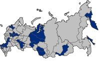 Регионы, входящие в состав РТС