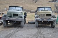 В Чемальский район Республики Алтай вводят военную технику